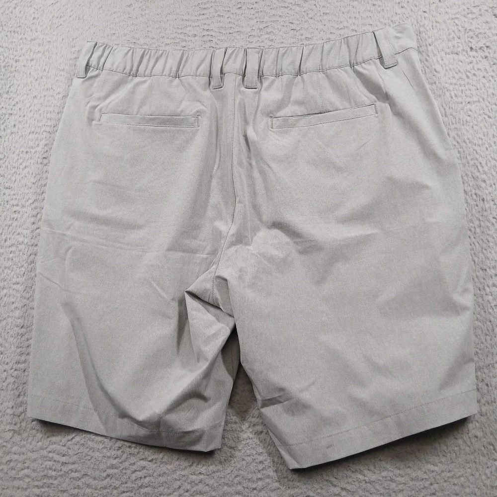 Banana Republic Core Temp Shorts Men's 38 Performance Stretch Grey‎